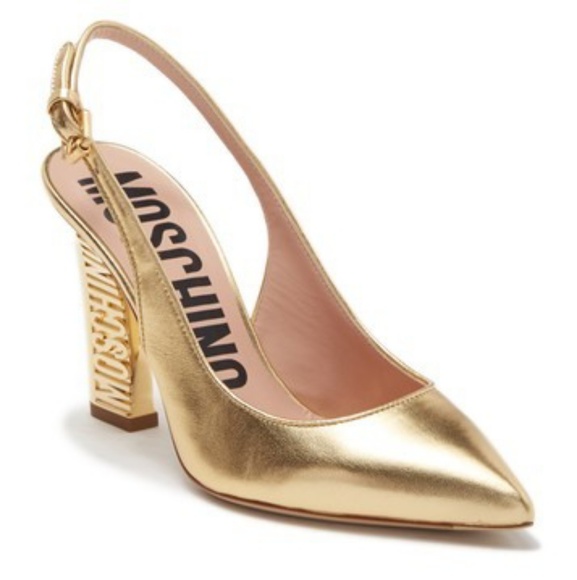 moschino slingback